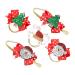Lurrose 5pcs Christmas Santa Hair Tie Set | Bow Hair Scrunchies & Holiday Accessories for Kids & Girls - Buy Online on GoSupps.com