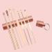 U-M 1 Set Ear Cleaning Set Ear Care Tool Portable Excellent Workmanship Stainless Steel Home Ear Wax Remover for Daily Life Rose Gold Nice as shown - Buy Online on GoSupps.com
