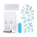 KISS Gel Fantasy Love Poem Press-On/Glue-On Gel Nail Kit - Long Length with 24 Mega Adhesive Tabs and Pink Gel Glue - Manicure Stick & Mini File Included - Buy Online on GoSupps.com