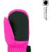 Highcamp Waterproof Winter Snow Ski Mitten Gloves with Zipper - Kids XS (1-3 Y) Rosa - Buy Online on GoSupps.com