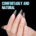 TOMICCA Short Almond Nail Tips - 360pcs Full Matte Half Cover Nails for Acrylic & Gel Extensions | DIY Nail Art Kits | 12 Sizes with Box - Buy Online on GoSupps.com