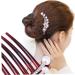 Housoutil Seven- Hair Comb Pearl Hair Accessories Hair Combs Bridal Hair Comb Rhinestone Headpiece Bridal Headpiece Bridal Tiara Wedding Bride Pearl Rhinestone Hair Piece - Buy Online on GoSupps.com