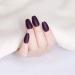 Laza 96pcs Colorful Fake Nails - Grape Rum Ballet Medium Matt Full Cover Long Acrylic Nails for Daily Use - Buy Online on GoSupps.com