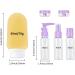 Thinton 8-Piece Travel Bottles Set | 60ml Leak-Proof Containers for Shampoo Cream & Body Care - Perfect for International Travel - Buy Online on GoSupps.com