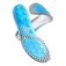 Silicone Gel Insoles for Women Men Orthotic Sole Pad for Shoes Deodorant Breathable Cushion Running Pad for Feet() EU41-42(260mm) ) EU41-42(260mm) D