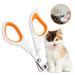 1Pcs Cat Claw Clipper Cat Nail Clippers with Safety Guard Trim Your Pets' Nails for Kittens Rabbits Hamsters Birds and Other Small Animals at Home and Pet Shop Non Slip Nail Care