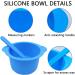Silicone Wax Pot Insert & Spatula Set - Reusable Liners for Clean Waxing Pot - Ideal for Home or Beauty Shop - Buy Online on GoSupps.com