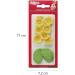 Dekora - Box of 8 Yellow Sugar Flowers and 5 Green Leaves - Edible Cake Toppers - Sugar Cake Decoration for Birthday Cakes - Buy Online on GoSupps.com
