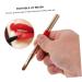 Housoutil Portable Double Ended Lip Brush Set - 2pcs Versatile Lip Scrub & Eyelash Tool - Travel-Friendly Disposable Makeup Applicator - Buy Online on GoSupps.com