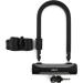 Nean U-Lock Bicycle Lock with Bracket & 2 Security Keys | 16mm 245x180mm - Durable Black Bike Lock for International Shipping - Buy Online on GoSupps.com