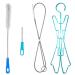 CSDSTORE cleaning kit for drinking bubbles Cleaning brush cleaning brushes for water bladder drinking bags cleaning set cleaning kit 4 in 1