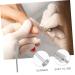 PLAFOPE Nail Polisher Professional Nail File Electric Tool Gel Polishing Head Drill Bits for Nails Electric Nail Drill Bits Nails Gel Nail Grinding Head Nail Bits Nail Art Supplies Plastic 1 - Buy Online on GoSupps.com