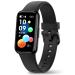 MeoOnley fitness watch with pedometer Pulse knife Sleep monitor Fitness Tracker Smartwatch Armband IP68 Waterproof Pulse watch sports watch Compatible with Android iOS for women and men black