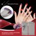 Nail Dryer Anti UV Protection Gloves Led Lamp Radiation UV Shield Fingerless Gloves Nail Art Dryer Tools for Salon Home 1 Pair Black Nail Gloves - Buy Online on GoSupps.com