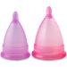 Buy Small Lilac & Large Pink Angelcup Menstrual Cup Pack - Eco-Friendly & Comfortable Period Care - Buy Online on GoSupps.com