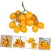 ABOOFAN Faux Fruit Decor Realistic Simulated Small Tomatoes Cherry Home Decor Fruit Home Ornament Party Decor Photography Props Home Supplies Foam Window Early Teaching Aids Yellow 4.00X2.00X2.00CM - Buy Online on GoSupps.com