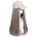 BGHJUE Women's Long Curly Hair Hat Wig - Fashionable Summer Trend - Natural Full Coverage Headgear - Buy Online on GoSupps.com