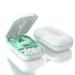 MAIAHU Pill Cutter, Pill Splitter for Cutting Small Pills or Large Pills in Half,Cuts Pills, Vitamins, Tablets, Stainless Steel Blade, Travel Sized (Pill Cutter, Cream White) Pill Cutter Cream White