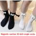 3D Couple Magnetic Suction Funny Socks - Black (1 Pair) - Unisex Men Women Hand Holding Design - Buy Online on GoSupps.com