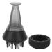 Greensen Scalp Applicator Comb with 7 Combs Hair Conditioner Massager Brush for Various Nutrient Solutions Lightweight