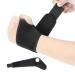 Wrist Brace Adjustable Wrist Strap for Sports Protecting Wrist Brace Carpal Tunnel for Women Men Wrist Brace Sport Wrist Support Black (Left Hand Medium) Medium Left Hand