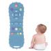 Baby Teething Toy - Flexible Silicone Massager for Soothing Gums, Easy Grip Teether - Blue - Perfect Party Gift for Babies - Buy Online on GoSupps.com