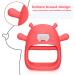 Buy Hippo Never Drop Silicone Baby Teeth Toys | Chewing Toys for 0-12 Months | Suction Pacifier & Car Seat Toy (Red) - International Shipping Available - Buy Online on GoSupps.com