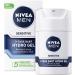 Nivea men sensitive 3-day Bart Hydro gel in a 1-pack (1 x 50 ml) moisture cream for men with sensitive skin & 3-day beard soothing face cream