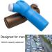 Alacritua Male Urinal Pee Urine Bottle Spill Proof Urinals for Men Plastic Male Urinal Portable Urinal Pee Bottles for Men Urine Collection for Incontinence Elderly and Travel Bottle 60CC - Buy Online on GoSupps.com