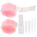 1 Set Lace Double Eyelid Sticker Lifting Belt Eye Lift Strips Makeup Supplies Invisible Tool 5.3x5.3cm As Shown 1