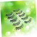 minkissy Fake Lashes 5 Pairs False Eyelash Fake Eyelash Thick Eyelashes Natural False Lashes Lashes Dense Eyelash Training Lashes Natural Eyelashes Cross Eyelashes Make up Extend 3D - Buy Online on GoSupps.com