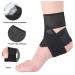 Ankle Compression Wrap - Adjustable Elastic Bandage & Breathable Brace for Sports Protection (Medium) - International Shipping Available - Buy Online on GoSupps.com