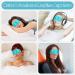 ACWOO Cooling Eye Mask Cooling Gel Beads Eye Mask for Puffy Eyes Reusable Hot Cold Therapy Gel Eye Mask for Migraine Relief Headache Dark Circles Dry Eyes Swollen Eyes Sinus Pain B Blue - Buy Online on GoSupps.com