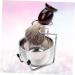 Buy Ipet Boom 3ST Roof Hair Brush & Razor Brush Set - Mustache Holder & Shaving Bowl | Premium Bamboo Shaving Tools for an Effortless Grooming Experience - Buy Online on GoSupps.com