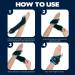 Wrist Weights Set 2 lbs (each) Blue - Thumblock Arm Weight for Men and Women - Ideal for Running, Weightlifting, Gymnastics, Aerobics, Jogging, Cardio Exercises - Buy Online on GoSupps.com