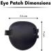 Buy Bistras 2 Pcs 3D Adjustable Eye Patches for Adults & Kids - Medical Eye Cover for Amblyopia Lazy Eye & Pirate Costumes - Fast International Shipping - Buy Online on GoSupps.com
