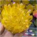 Natural Crystal Cluster Electroplated Yellow Crystal Cluster Reiki Stone Crystal Tip House Decorative Specimens Cr Full of Texture 1pc Yellow - Buy Online on GoSupps.com