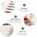 SOESFOUFU Eyebrow Decals 4 Sheets Waterproof Eyebrow Stickers Hair Decals 4d False Eyebrows Cosmetics Post Paper 6d Make up 21x14.8cm Brown - Buy Online on GoSupps.com