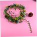 HAPINARY Pine Cone Garland Bridal Flower Headband Garland Crown Headpiece Xmas Leaves Wreath Pine Cone Headband Pine Cone Crown Holiday Rattan Wreat Seaside Resort Hair Christmas Flower - Buy Online on GoSupps.com