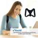 ShwanPC Adjustable Posture Corrector for Men & Women - One Size Fits All Black - Improve Posture & Comfort - Buy Online on GoSupps.com