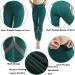 Rataves High Waisted Yoga Pants with Pockets for Women - Tummy Control Mesh Leggings - A-Green, Small - Buy Online on GoSupps.com
