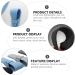 Heallily Razor Travel Case | Silicone Silver Protection Cover | 4-Piece Manual Shaving System & Toothbrush Holder for Men | Perfect for Air Travel - Buy Online on GoSupps.com