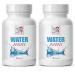 Diuretic water support - WATER AWAY - Fluid supplement Wellness diuretic Natural fluid support Herbal balance support Water management supplement Natural diuretic wellness 2 Bottle 120 Caps