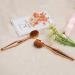 Mjuhnhh Oval Toothbrush Make-Up Brush - Rose Gold Foundation Powder Blush & Concealer Blender - Buy Online on GoSupps.com