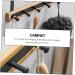 Hemoton 1pc Nail Door Black The Back Hanger Over Hanging Household Hook Rack Creative Multifunctional - Buy Online on GoSupps.com
