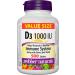 Webber Naturals Gentle Iron Supplement + Vitamin D3 1000 IU Bundle Nutritional Supplement + Vitamin D3 - Buy Online on GoSupps.com