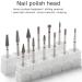 FEIlei Nail Drill Bits for Acrylic Nails Gel Electric Nail Drill Bit Nails Art Supplies J - Buy Online on GoSupps.com