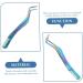 Beaupretty Eyelash Tweezers with Comb 2 in 1 Eyelash Tweezer Eyebrow Tweezer Curved Lash Tweezers Eyelash Tweezers Comb Eyelash Tools Lash Comb Fake Eyelashes Stainless Steel Stamp - Buy Online on GoSupps.com