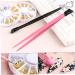Nail Tweezers Double Sided Nail Art Sticker Silicone Press Rhinestone Picker Nippers Black Nail Tweezers - Buy Online on GoSupps.com