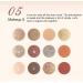 Eyeshadow Palette and Brush Set - Professional Eye Palette High Pigmented Eye Shadow | Professional Removable Makeup Palettes with Brushes & for Girls Teens Women Puchen - Buy Online on GoSupps.com